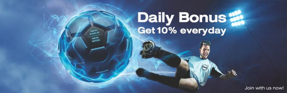 Sbobet Daily Bonus