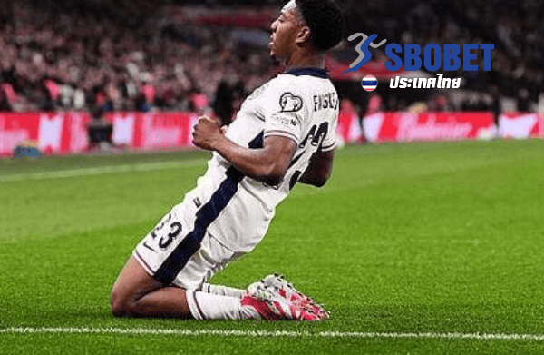 Myles Lewis-Skelly took a throw-in in Englands win over Andorra on Saturday